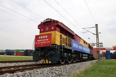 陜西中歐班列汽車出口專列實現常態化運輸，助推貨物進出口高質量發展